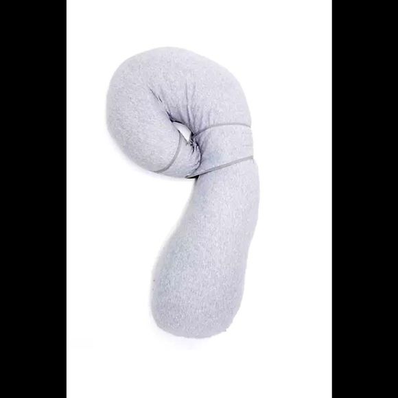 Tummy Tucker Jersey Body Pillow By Leachco Gray - Picture 1 of 1
